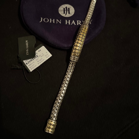 John Hardy Jewelry - Dot Gold & Silver single disc bracelet